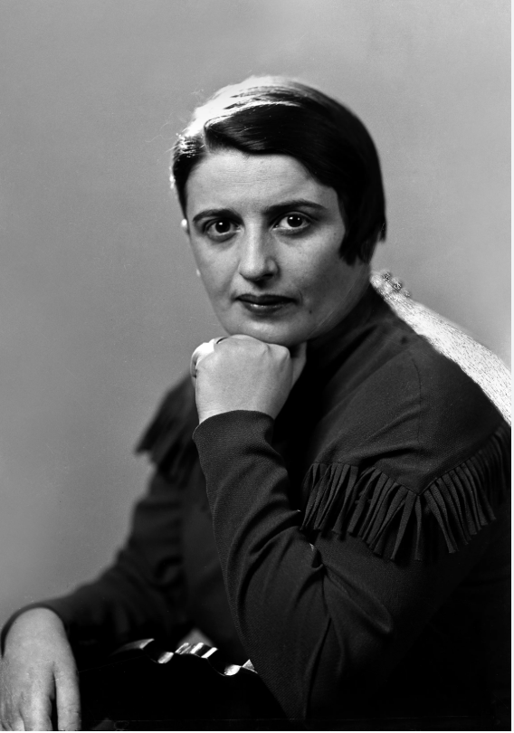 Ayn Rand portrait
