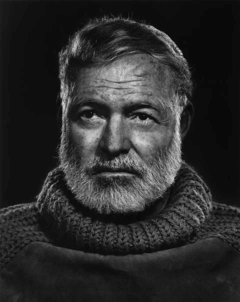 Ernest Hemingway portrait